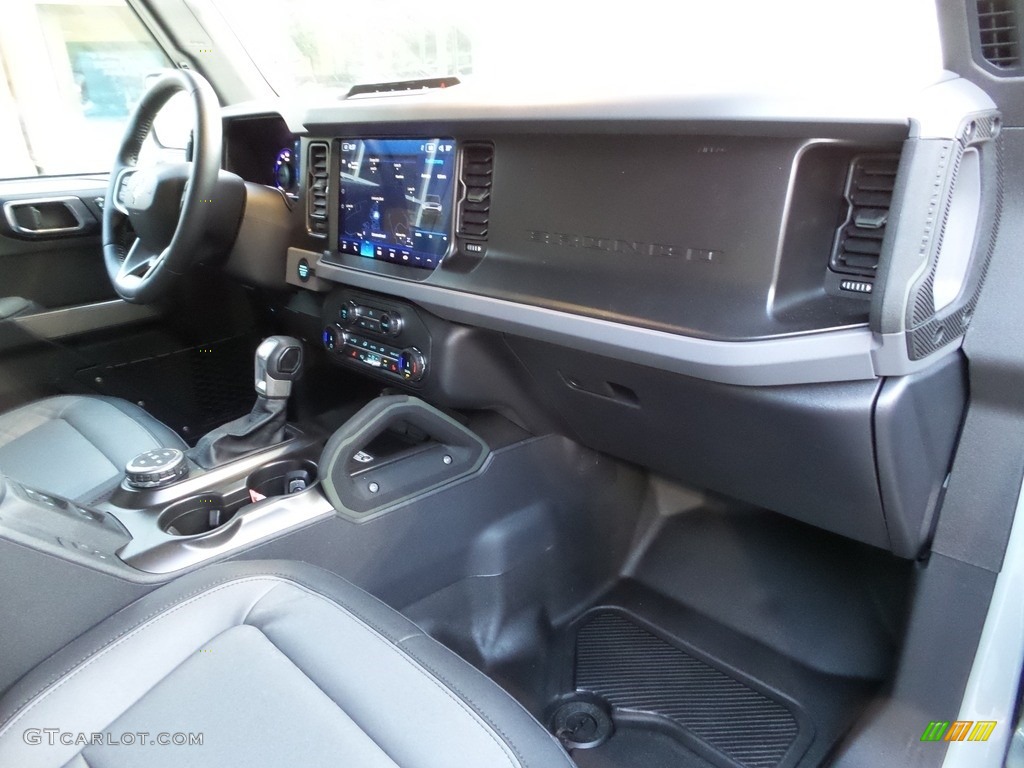 2022 Ford Bronco Everglades 4x4 4-Door Dark Space Gray Dashboard Photo #146024615