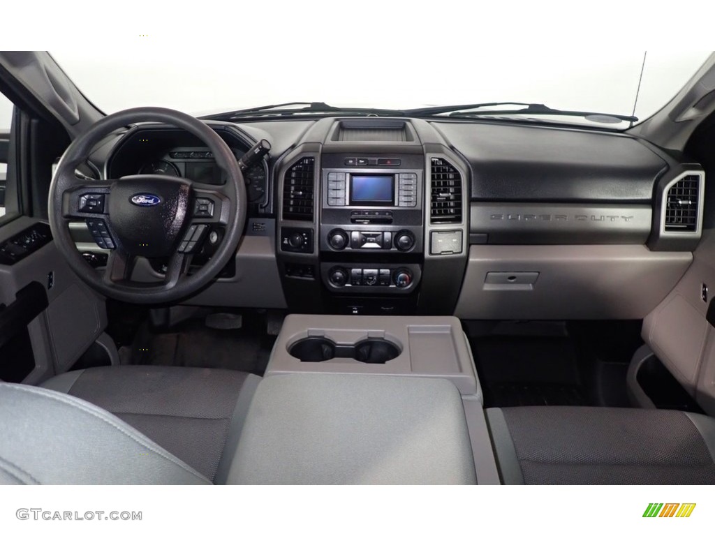 2021 F250 Super Duty STX SuperCab 4x4 - Agate Black / Medium Earth Gray photo #21