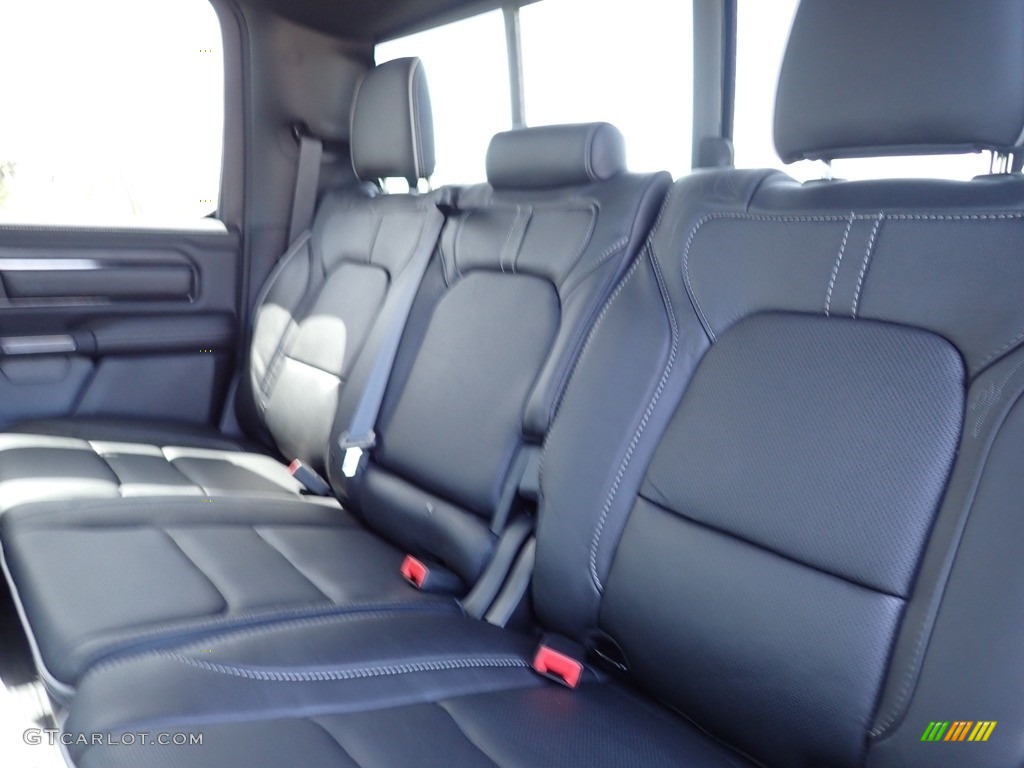 Black Interior 2023 Ram 1500 Limited Night Edition Crew Cab 4x4 Photo #146025206