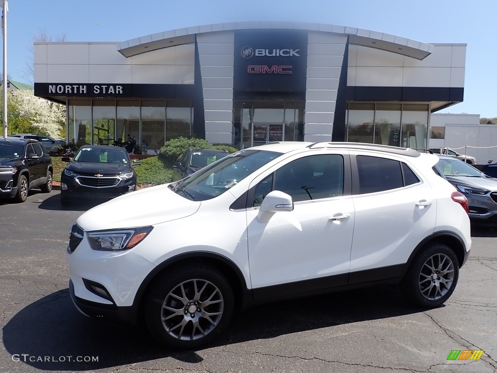 2019 Encore Sport Touring AWD - Summit White / Ebony photo #1