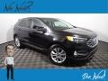 Agate Black Metallic 2022 Ford Edge Titanium AWD