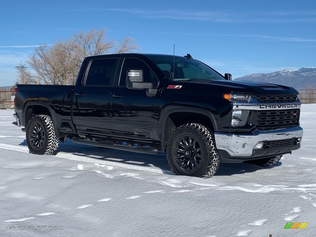 Black Chevrolet Silverado 2500HD