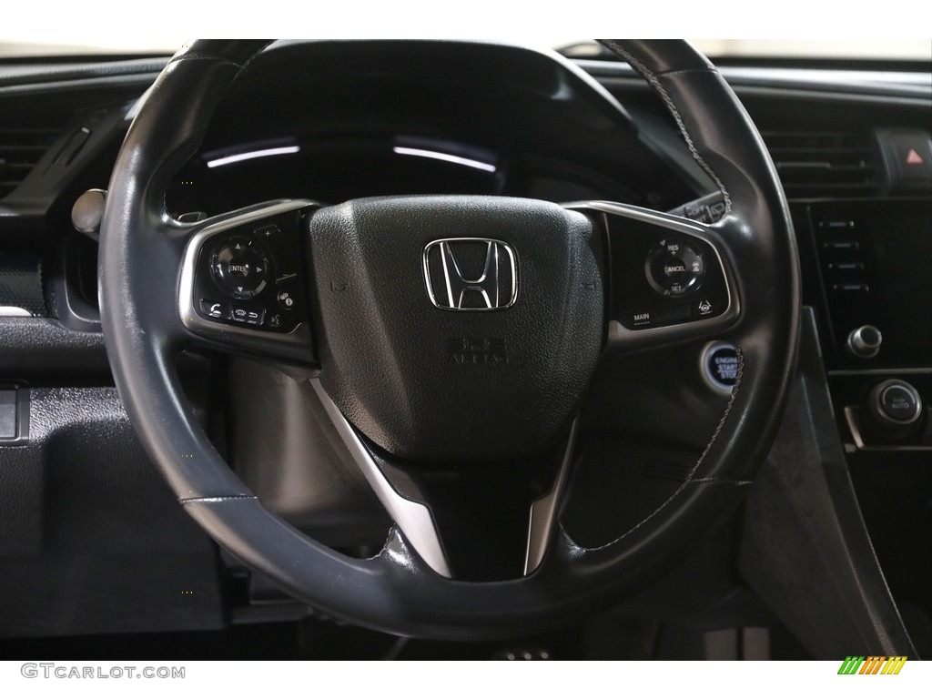 2020 Civic Sport Hatchback - Polished Metal Metallic / Black photo #7