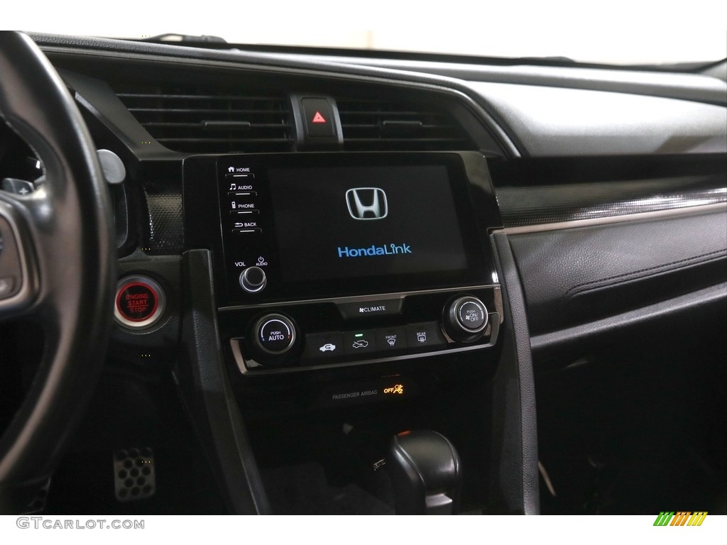 2020 Civic Sport Hatchback - Polished Metal Metallic / Black photo #9