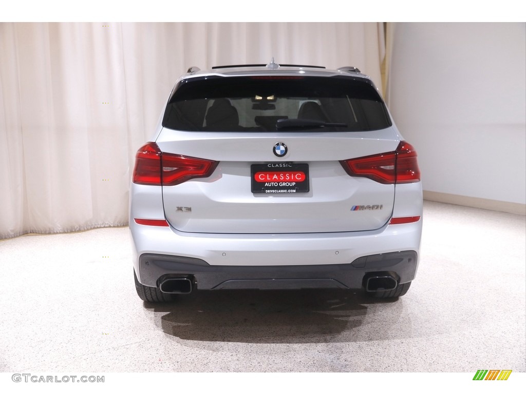 2021 X3 M40i - Glacier Silver Metallic / Black photo #22