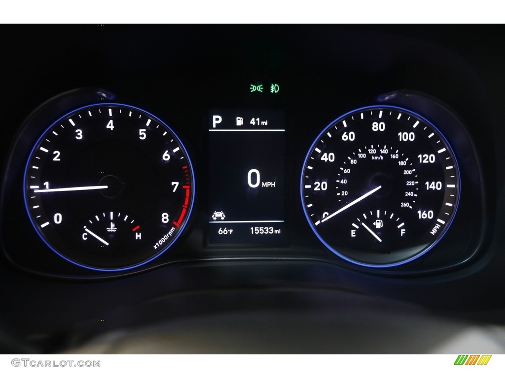 2020 Hyundai Kona Ultimate AWD Gauges Photos