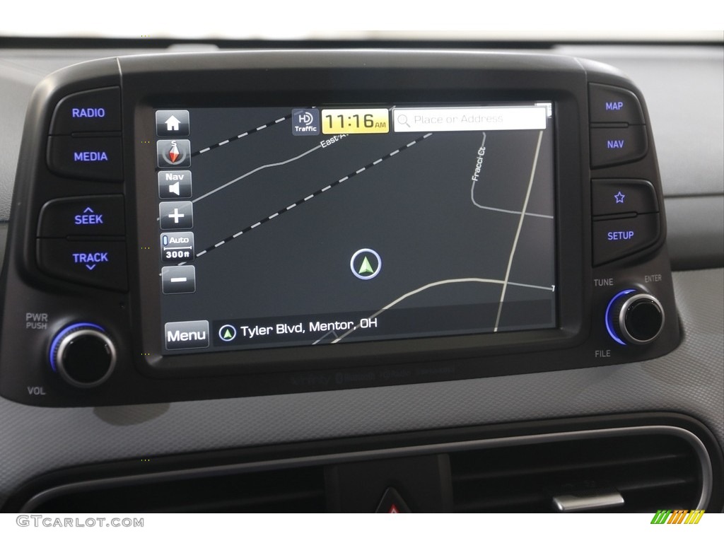 2020 Kona Ultimate AWD - Surf Blue / Gray/Black photo #10