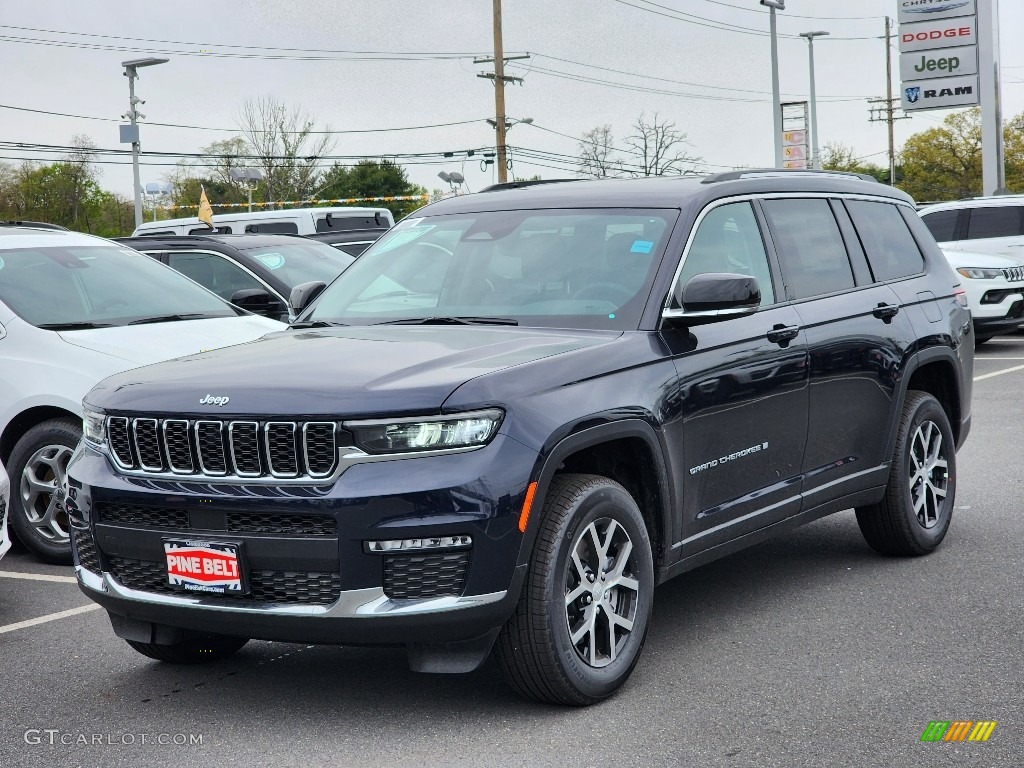 Midnight Sky 2023 Jeep Grand Cherokee L Limited 4x4 Exterior Photo #146027087