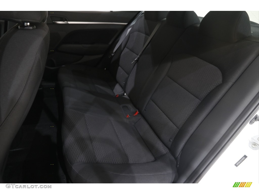 2020 Elantra Value Edition - Quartz White Pearl / Black photo #17