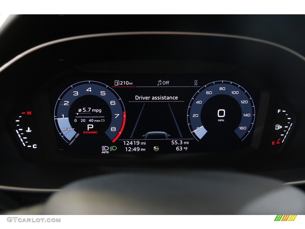 2022 Audi Q3 S Line Premium Plus quattro Gauges Photos