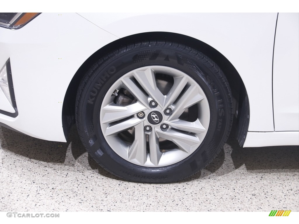 2020 Elantra Value Edition - Quartz White Pearl / Black photo #20