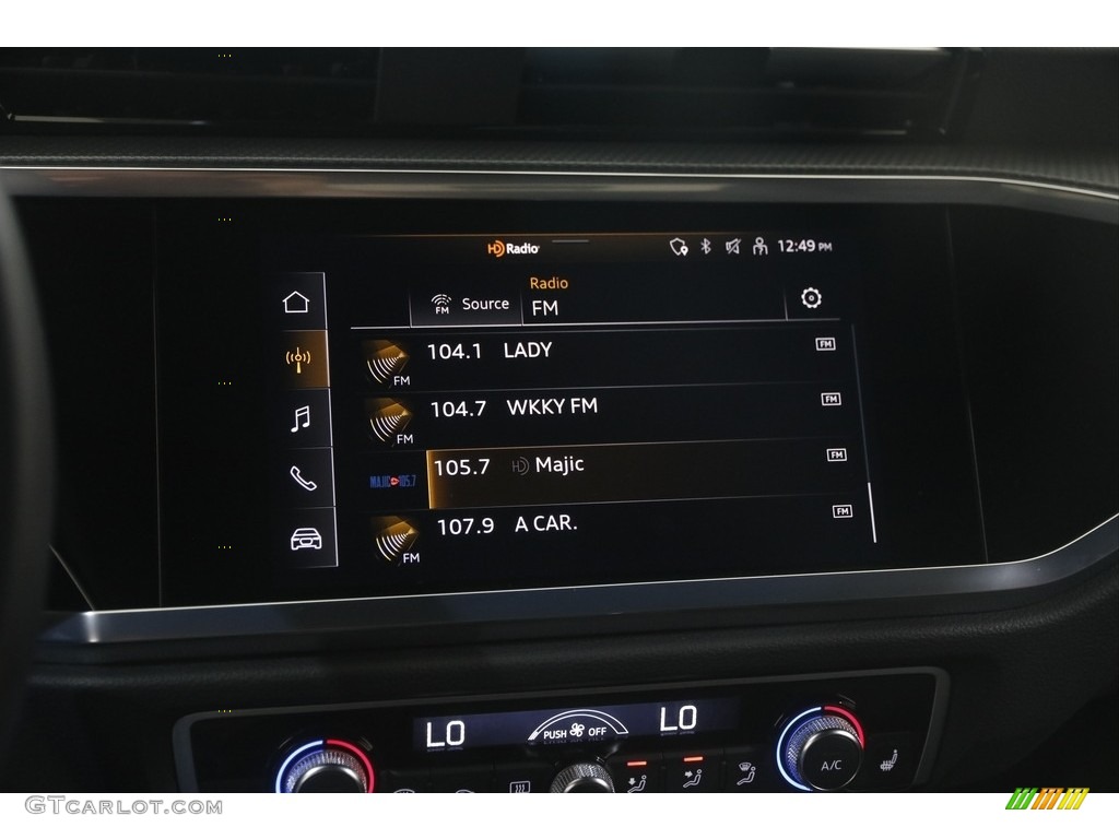 2022 Audi Q3 S Line Premium Plus quattro Controls Photo #146027450