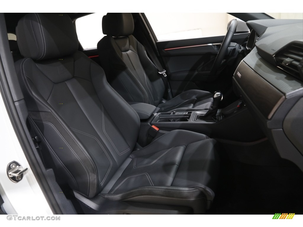 Black Interior 2022 Audi Q3 S Line Premium Plus quattro Photo #146027591