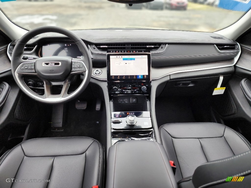 2023 Jeep Grand Cherokee L Limited 4x4 Global Black Dashboard Photo #146027684