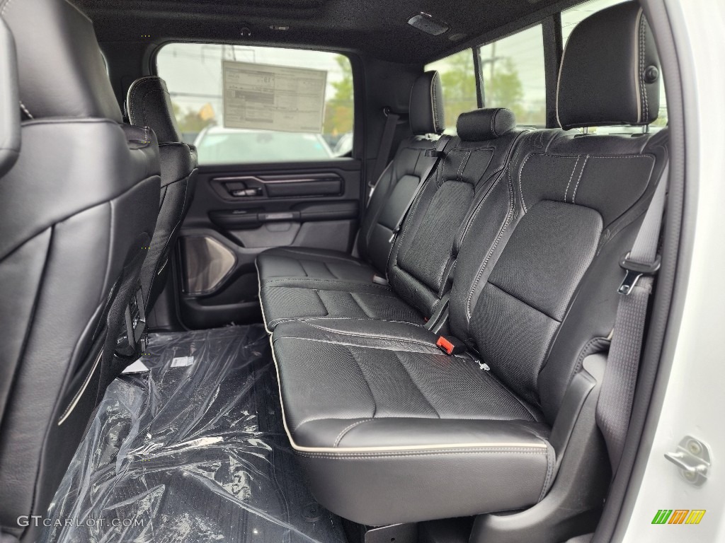 Black Interior 2023 Ram 1500 Limited Crew Cab 4x4 Photo #146028440