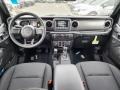 Black 2023 Jeep Wrangler Unlimited Willys 4XE Hybrid Dashboard