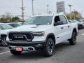 2023 Bright White Ram 1500 Rebel Crew Cab 4x4  photo #1