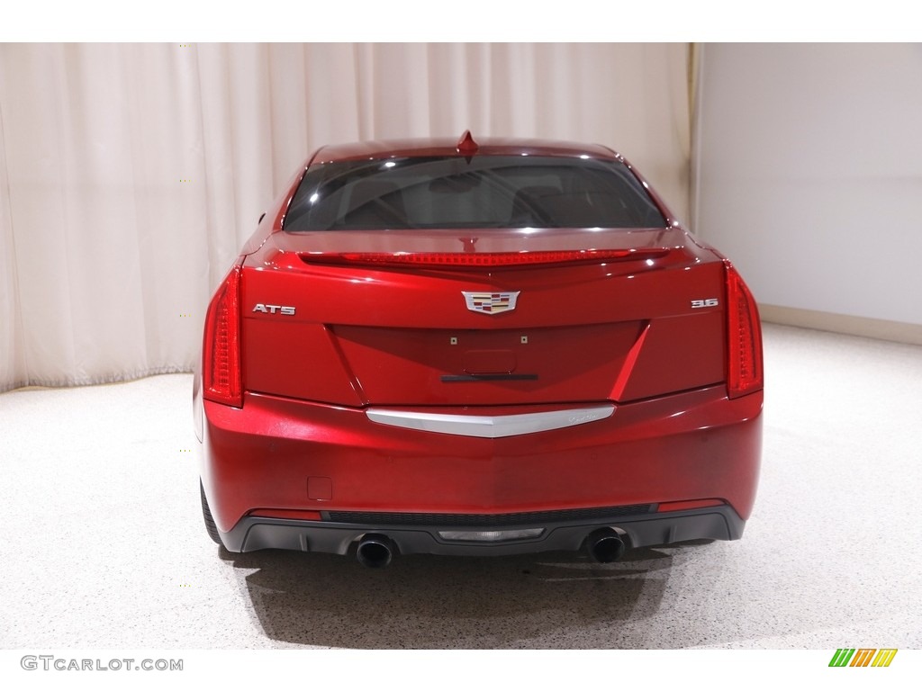 2018 ATS Premium Luxury - Red Obsession Tintcoat / Jet Black photo #19