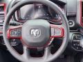 Red/Black 2023 Ram 1500 Rebel Crew Cab 4x4 Steering Wheel