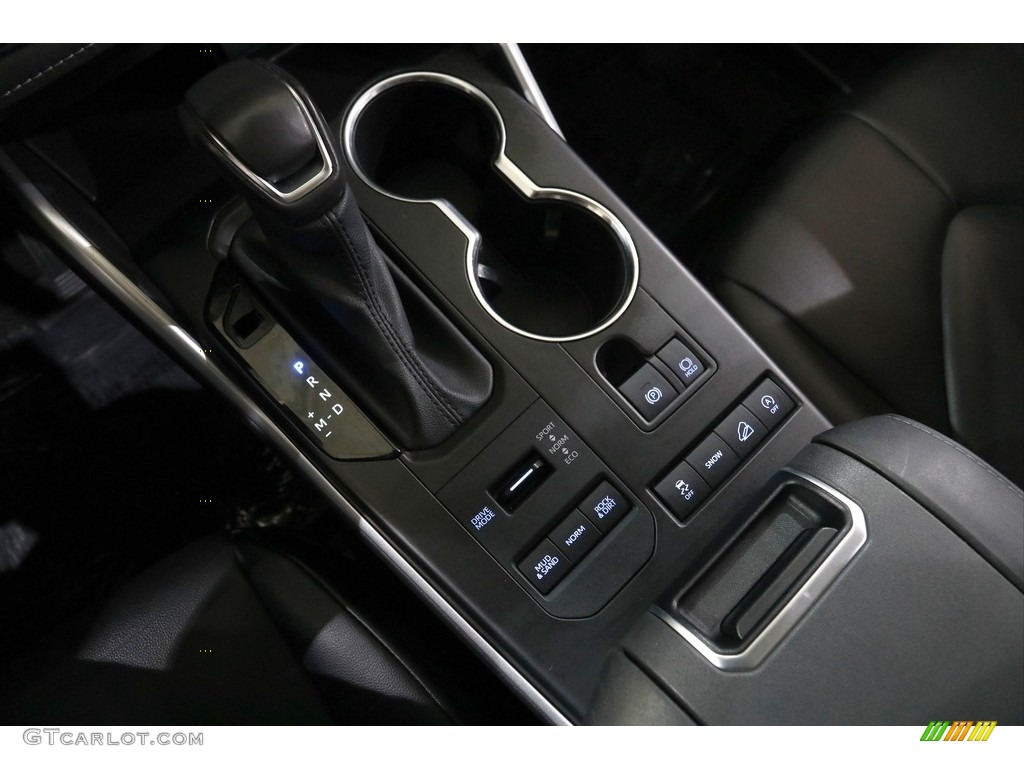2021 Highlander XLE AWD - Midnight Black Metallic / Black photo #13