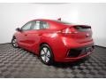 2019 Scarlet Red Pearl Hyundai Ioniq Hybrid Blue  photo #11