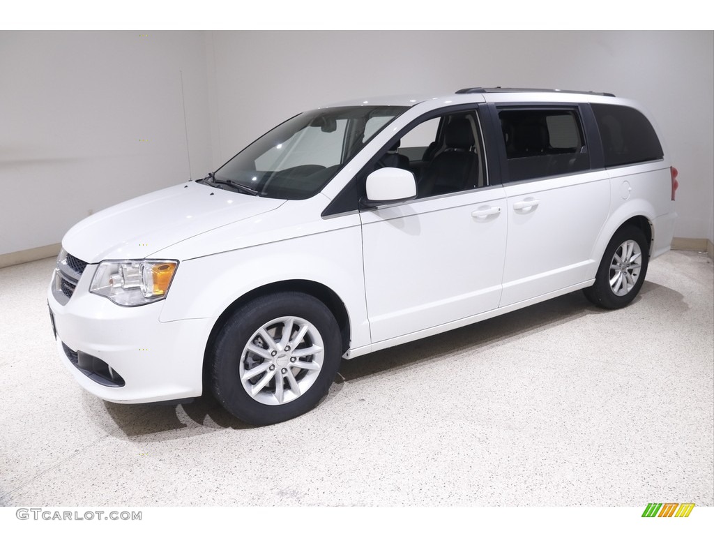 2019 Grand Caravan SXT - White Knuckle / Black/Light Graystone photo #3