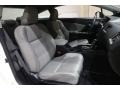 Gray 2015 Honda Civic LX Coupe Interior Color