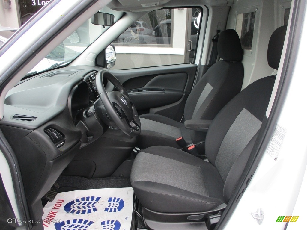 Black Interior 2015 Ram ProMaster City Tradesman SLT Cargo Van Photo #146029904