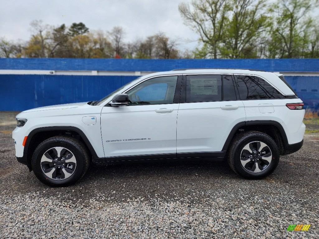 Bright White 2023 Jeep Grand Cherokee 4XE Exterior Photo #146029971