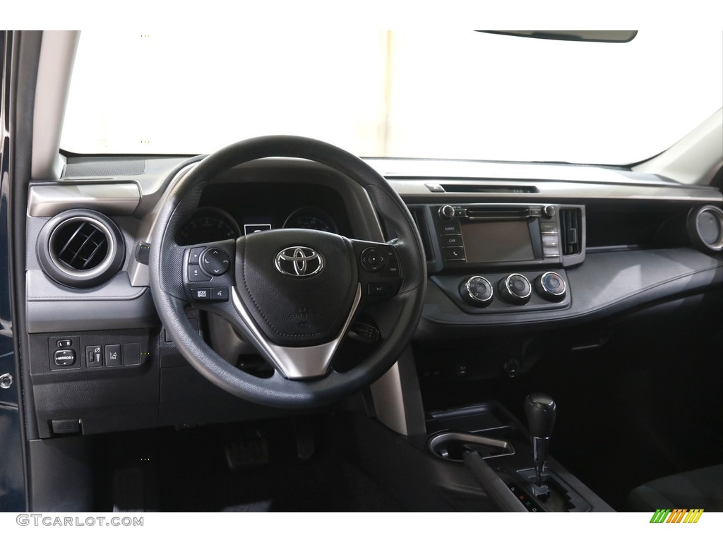 2018 Toyota RAV4 LE AWD Black Dashboard Photo #146030087