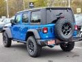 2023 Hydro Blue Pearl Jeep Wrangler Unlimited Willys 4XE Hybrid  photo #4