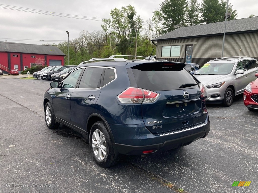 2016 Rogue SV AWD - Arctic Blue Metallic / Charcoal photo #3