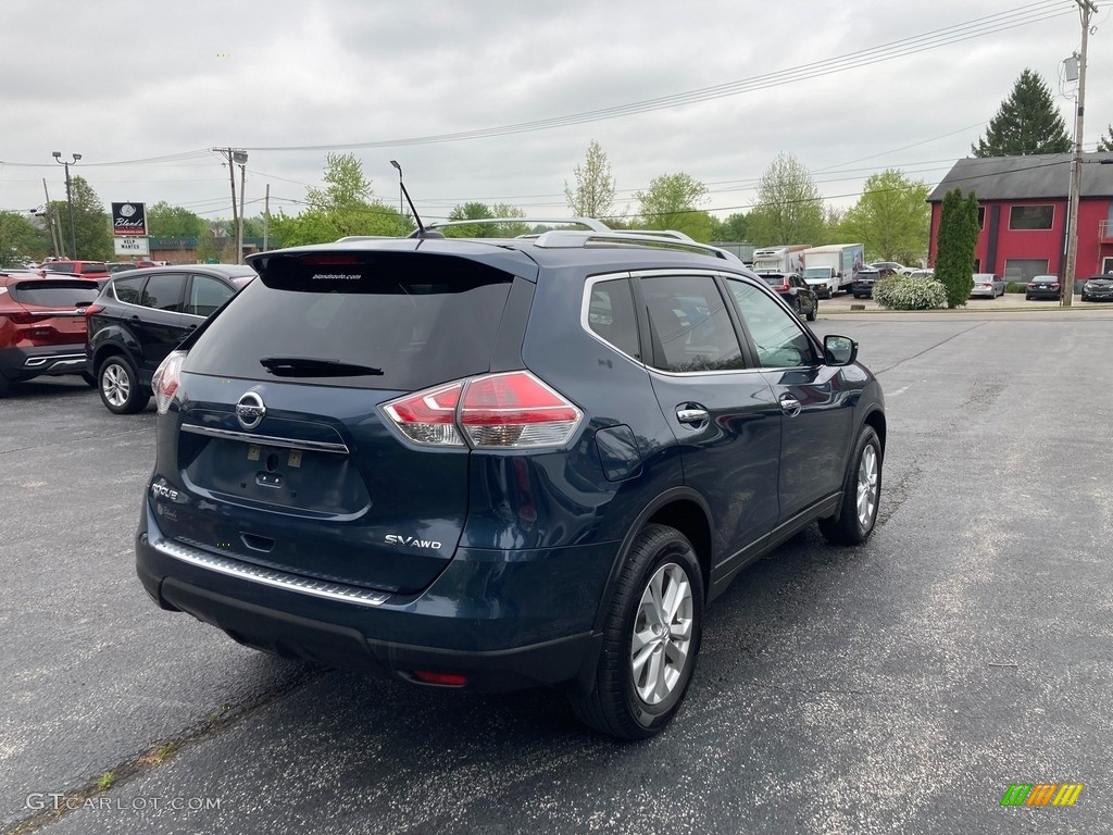 2016 Rogue SV AWD - Arctic Blue Metallic / Charcoal photo #5