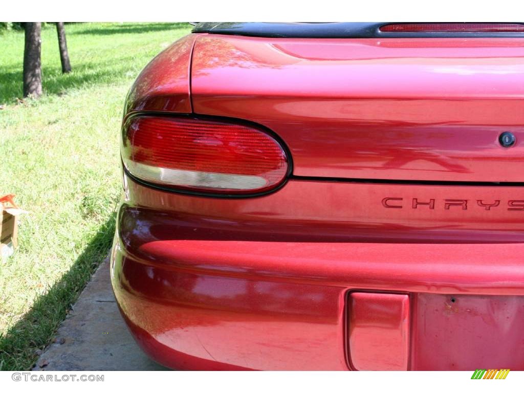 1999 Sebring JXi Convertible - Inferno Red Pearl / Camel Beige photo #35