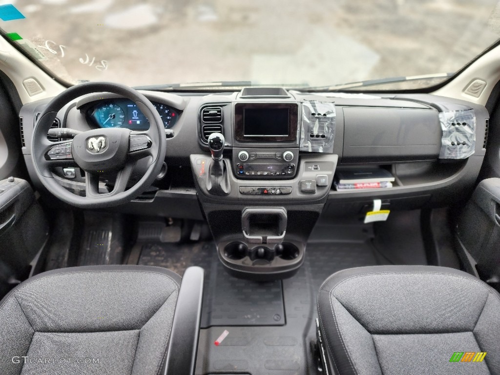 Black Interior 2023 Ram ProMaster 1500 High Roof Cargo Van Photo #146030396