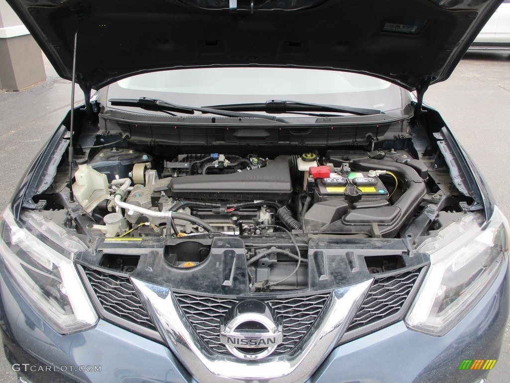 2016 Rogue SV AWD - Arctic Blue Metallic / Charcoal photo #25