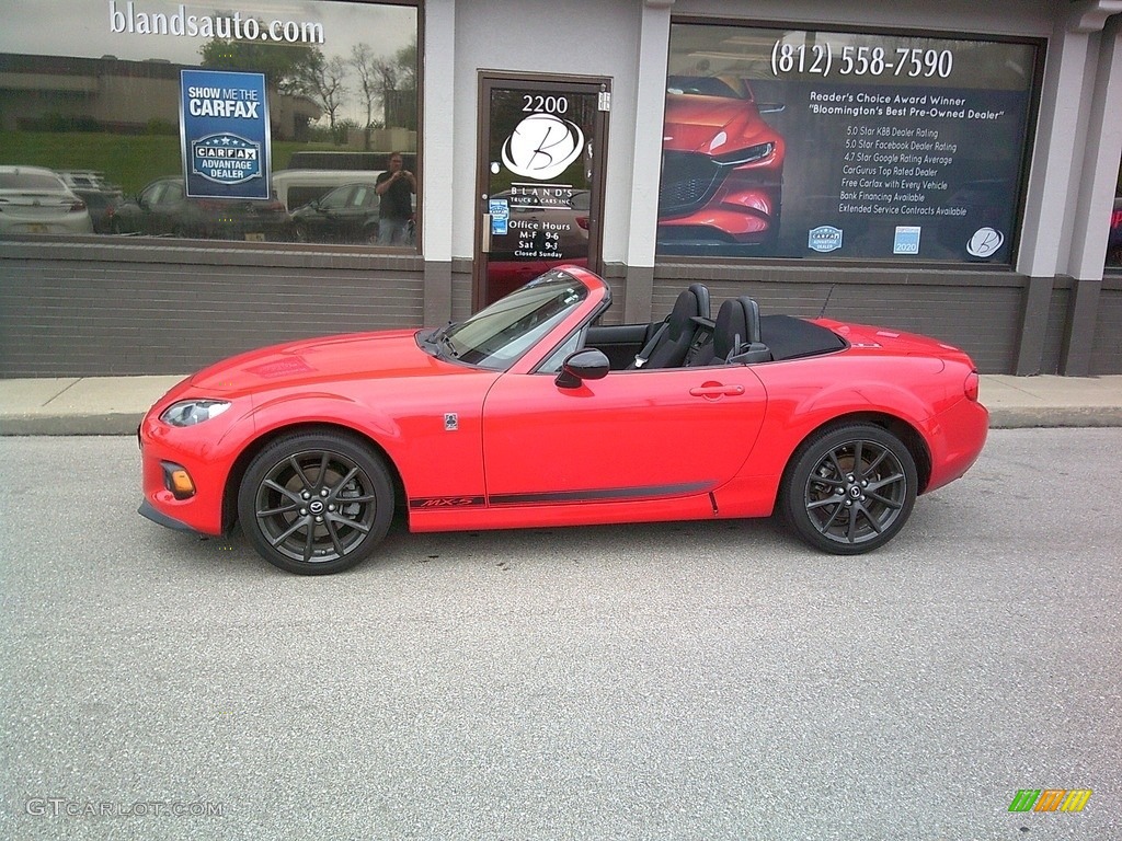 2015 MX-5 Miata Club Roadster - True Red / Black Cloth photo #1