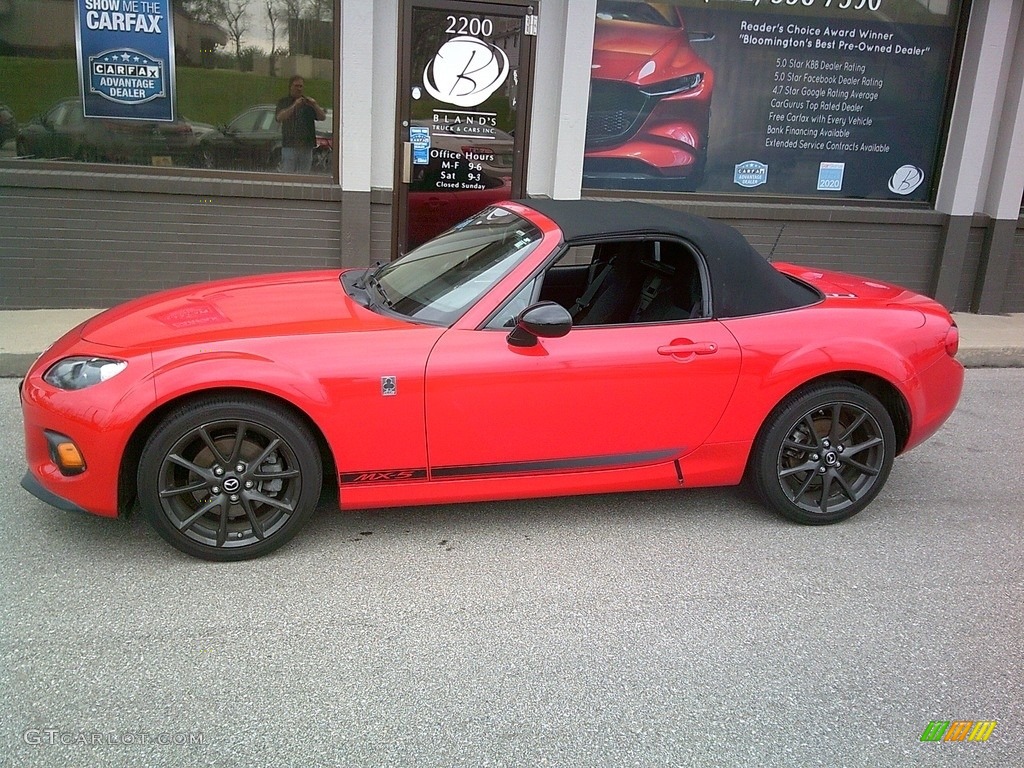 2015 MX-5 Miata Club Roadster - True Red / Black Cloth photo #2