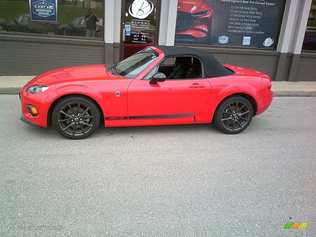 2015 MX-5 Miata Club Roadster - True Red / Black Cloth photo #12