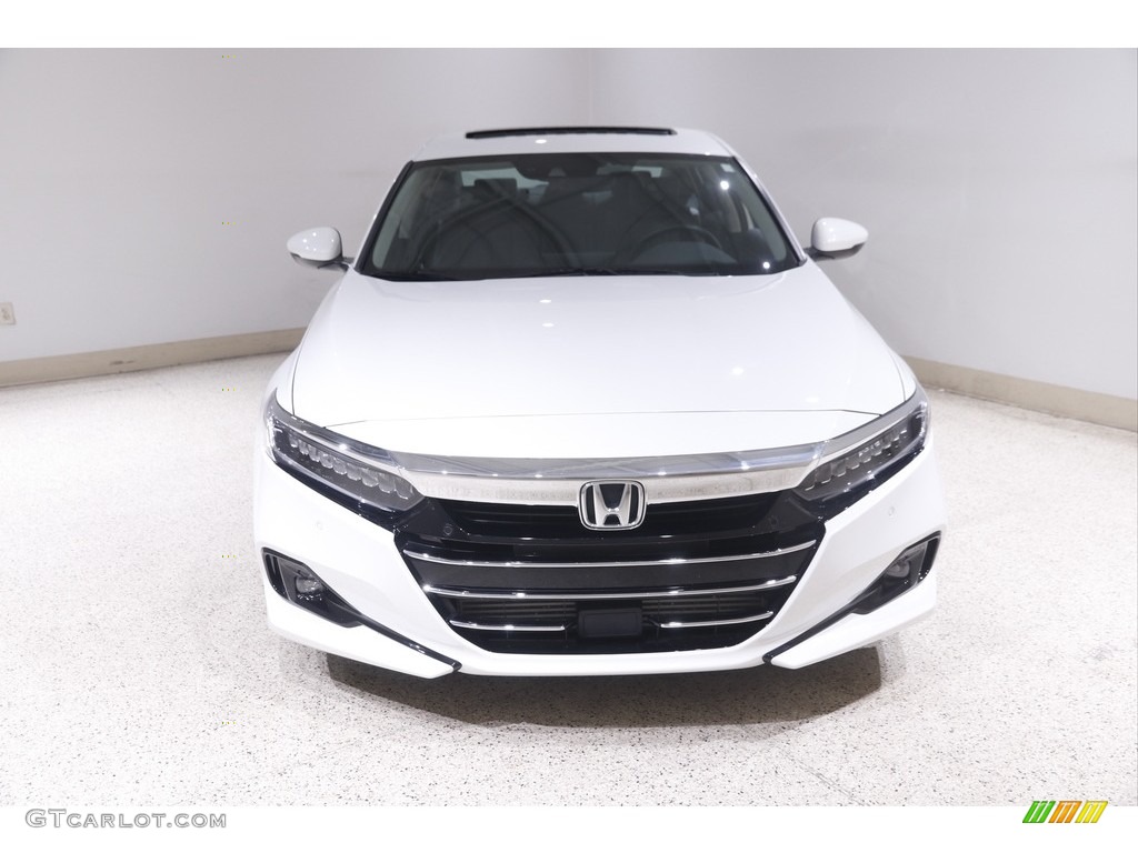 2021 Accord Touring - Platinum White Pearl / Black photo #2
