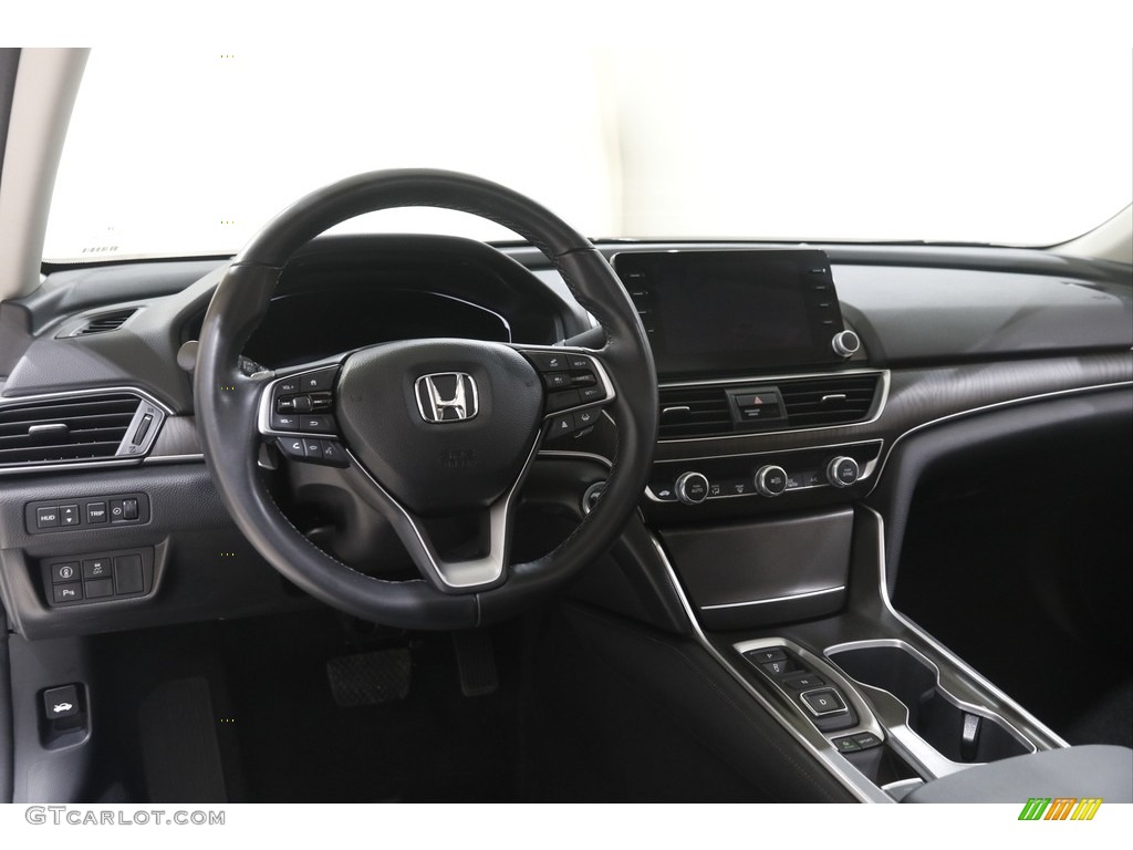 2021 Honda Accord Touring Black Dashboard Photo #146031152
