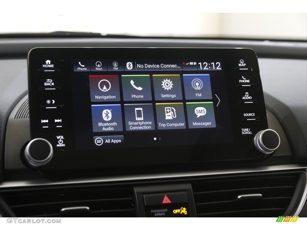 2021 Accord Touring - Platinum White Pearl / Black photo #10