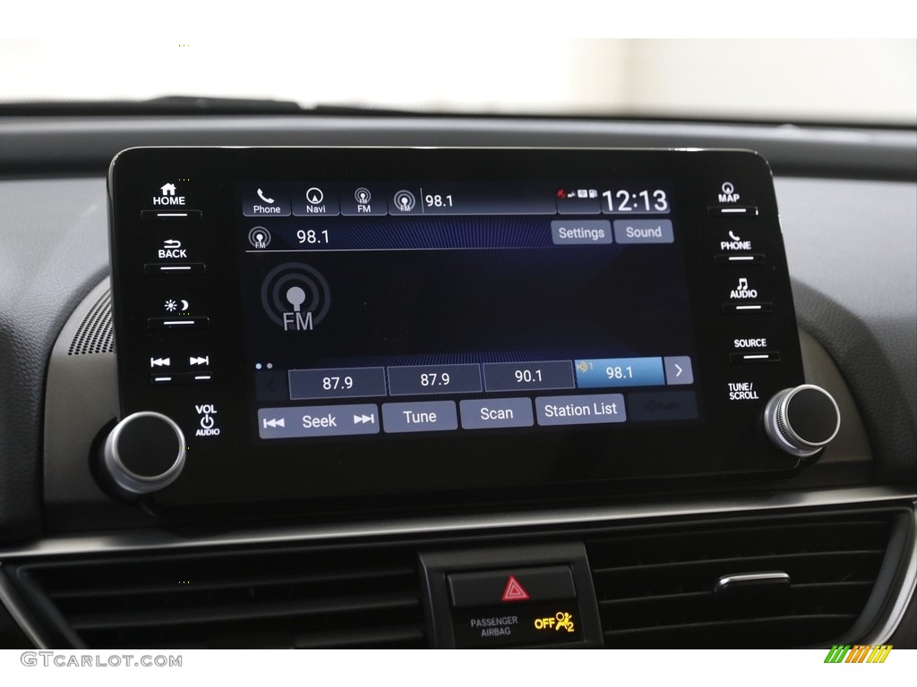 2021 Accord Touring - Platinum White Pearl / Black photo #13
