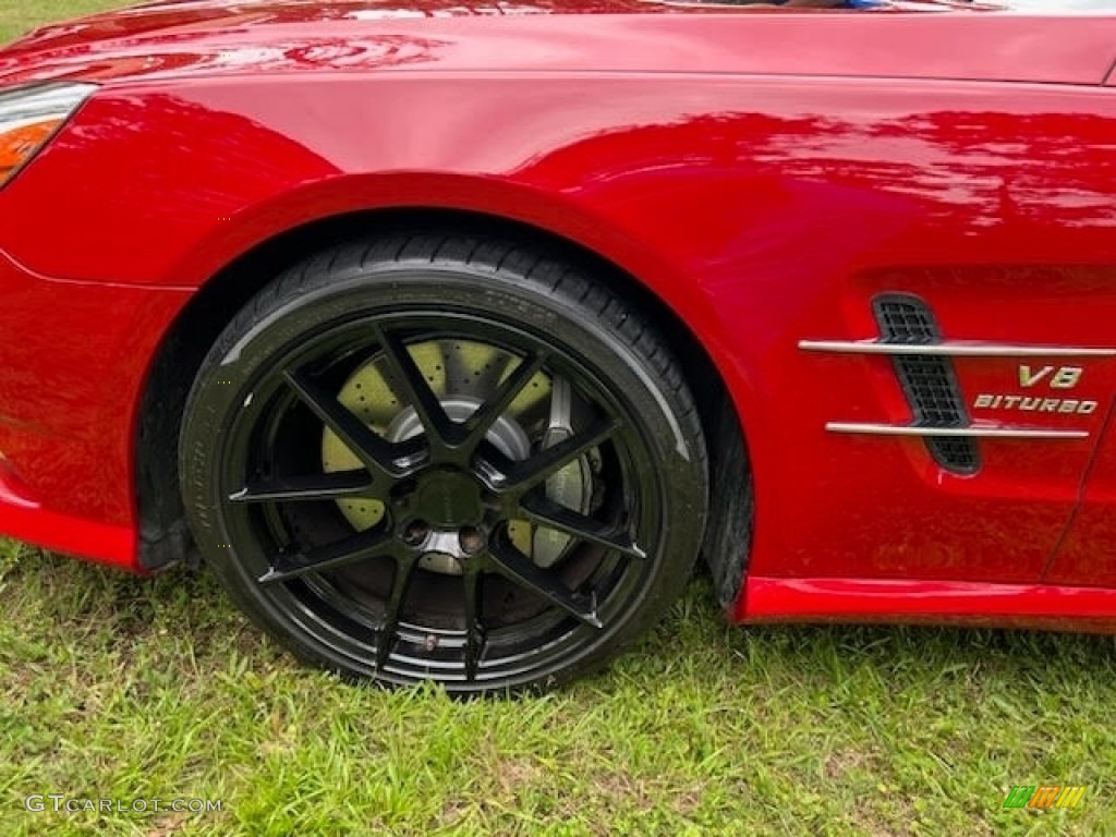 2013 SL 550 Roadster - Mars Red / Black photo #15