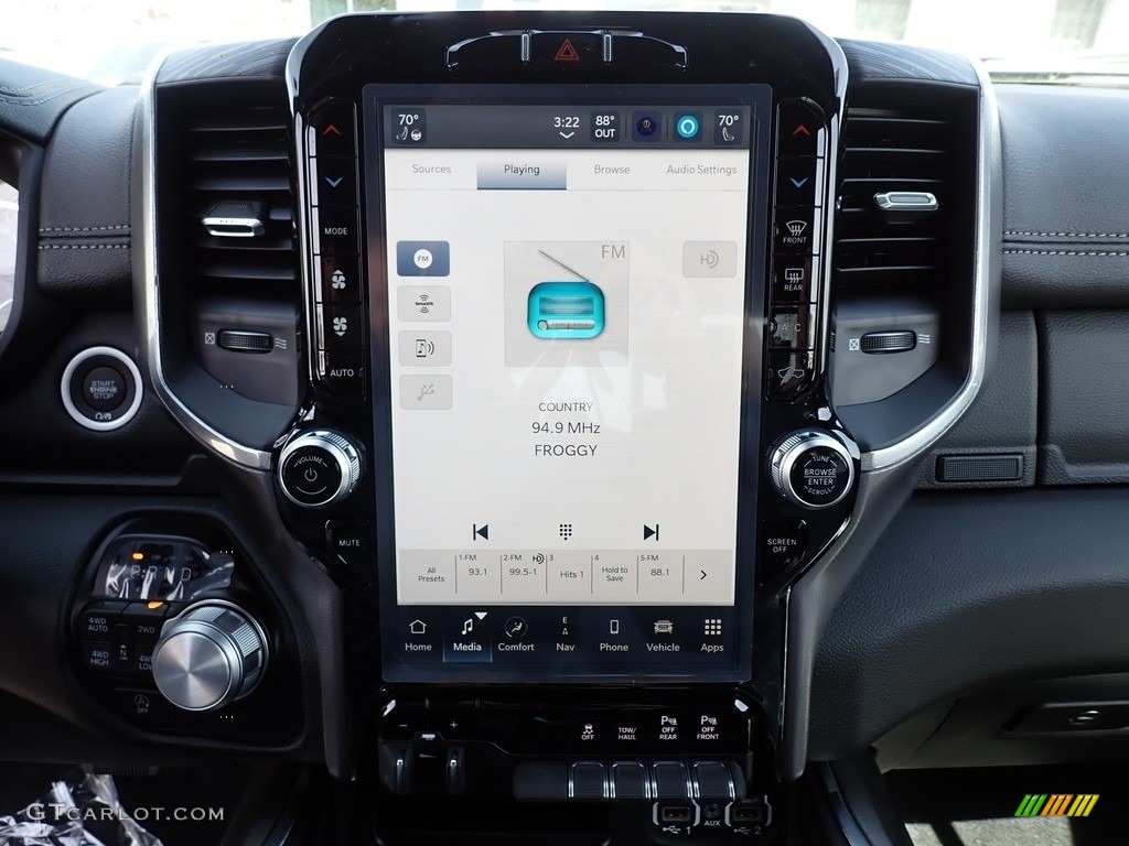 2023 Ram 1500 Laramie Night Edition Crew Cab 4x4 Controls Photos