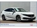 Platinum White Pearl - Civic LX Sedan Photo No. 1