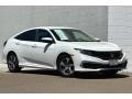 Platinum White Pearl - Civic LX Sedan Photo No. 2