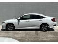 Platinum White Pearl 2020 Honda Civic LX Sedan Exterior