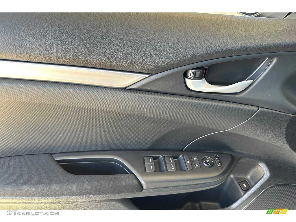 2020 Honda Civic LX Sedan Black Door Panel Photo #146031611