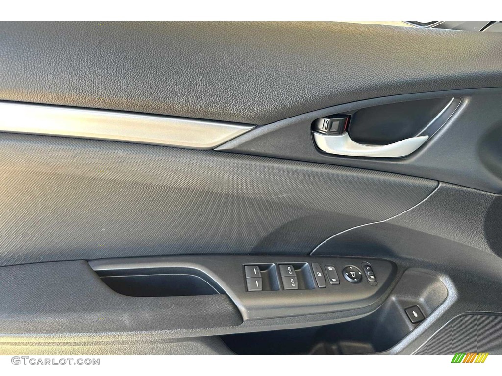 2020 Honda Civic LX Sedan Black Door Panel Photo #146031611
